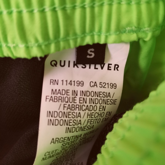 QUIKSILVER - Everyday 17" Volleys - NWT (S) - Picture 10 of 13